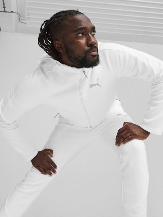 PUMA Evostripe Cardigan With White Hood