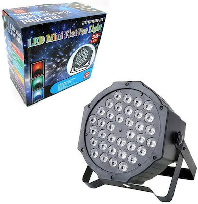 Φωτορυθμικό LED PAR 36