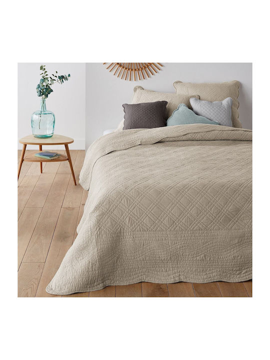 La Redoute Interieurs Ριχτάρι Διθέσιου Καναπέ 180x250εκ. Ροζ