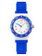 Skmei Kinder-Analoguhr Flower mit Kautschuk/Plastikarmband Dark Blue