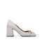 Chantal 1962 Leather Beige Medium Heels