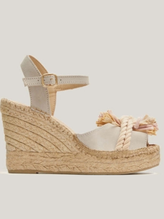 Espadrilles Πλατφόρμες Beige