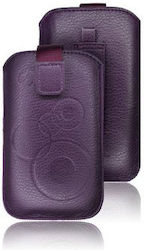 Forcell Deko Pouch έως 4.7" Μωβ