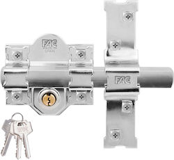 Fac Door Hook Padlock 50mm Silver