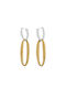 Earrings Pendants made of Gold 14K