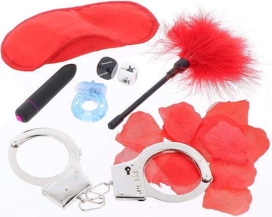 Milena by Paris BDSM Kit in Rot Farbe