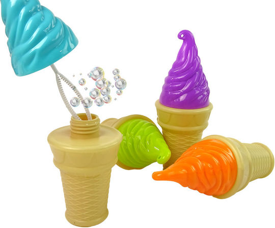 Lean Toys Σαπουνόφουσκες Ice\-cream Soap Bubbles 4 Colours 80ml για 3+ Ετών (Διάφορα Σχέδια) 1τμχ