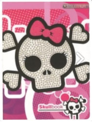 Blasetti Ruled Notebook A4 40 Sheets Skullbook