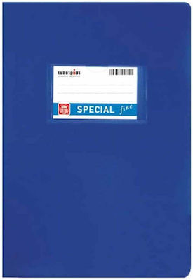 Typotrust Ruled Saddle Stitch Notebook A4 40 Sheets Blue