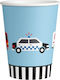 Amscan On Road 250 Ml Glass for Party 8pcs