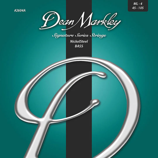 Dean Markley Set of Steel Bass Strings 45 - 105