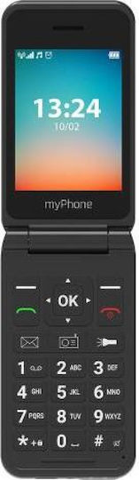 MyPhone Flip LTE Dual-SIM Handy mit Großen Tasten Blau