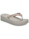 Vinyasa Frauen Flip Flops in Beige Farbe