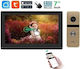 Joytimer Wireless Video Intercom Set Wi-Fi Black