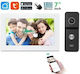 Joytimer Wireless Video Intercom Set Wi-Fi White