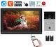 Joytimer Wireless Video Intercom Set Wi-Fi Black