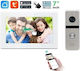 Joytimer Wireless Video Intercom Set Wi-Fi White