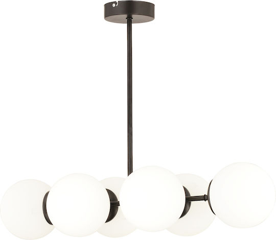 ArteLibre Cepheus Pendant Light Black 85x60cm ArteLibre Cepheus Pendant Light Black 85x60cm