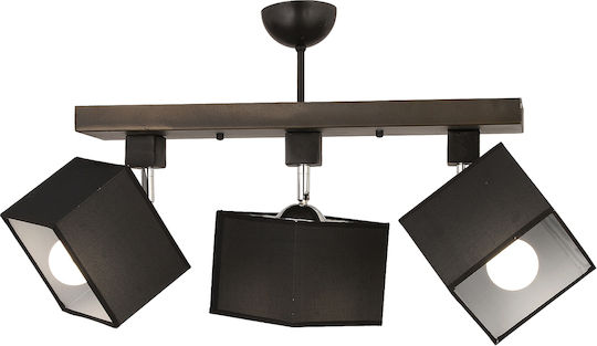 ArteLibre Pictor Pendant Light Black with Socket E27 53x42cm