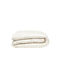 Valeria Home Pătură Simplă Din Lână 140x200 Cm Ecru 450 GSM