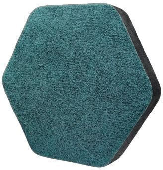 Alphacoustic Hexa Felt Set Fonoabsorbant (6buc) în Culoarea Verde