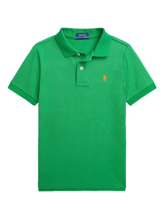 Ralph Lauren Kids Polo Short Sleeve Green