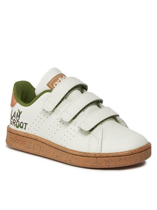 Adidas Kids Sneakers Advantage Groot with Scratch White