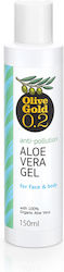 Olive Gold 0.2 Soothing Aloe Gel for Face and Body for Healing 150ml