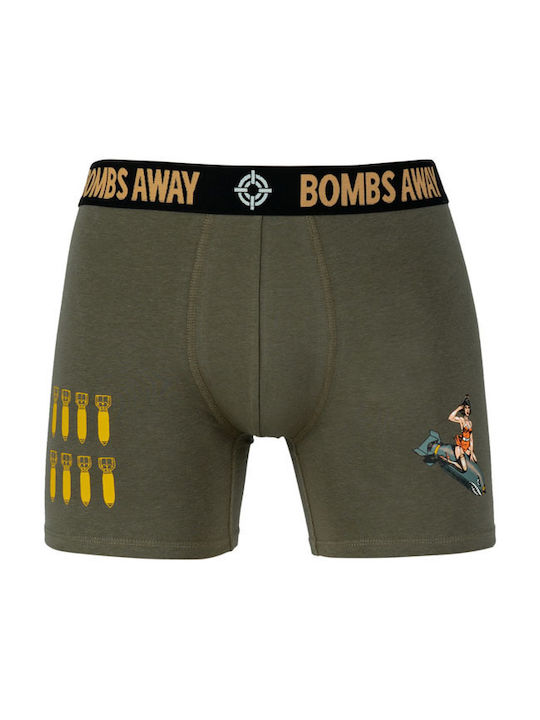 Μποξεράκι Army Surplus Bombs Away Color: Army Green