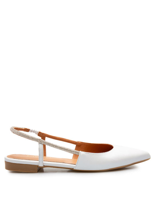 Labrini Ballerinas White