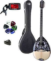 Musicland Μπουζούκι Musicland K1-8 BK Deluxe Set 2 Χειροποίητο BK-DELUXESET2 Musicland Μπουζούκι Musicland K1-8 BK Deluxe Set 2 Χειροποίητο BK-DELUXESET2