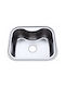Inter Ceramic Drop-In Spüle Inox B58xT48cm Gray