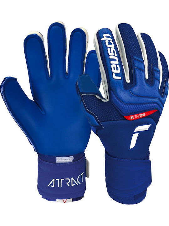 Reusch Attrakt Gold X Expanse Cut 2.0 Γάντια Τερματοφύλακα Ενηλίκων Μπλε