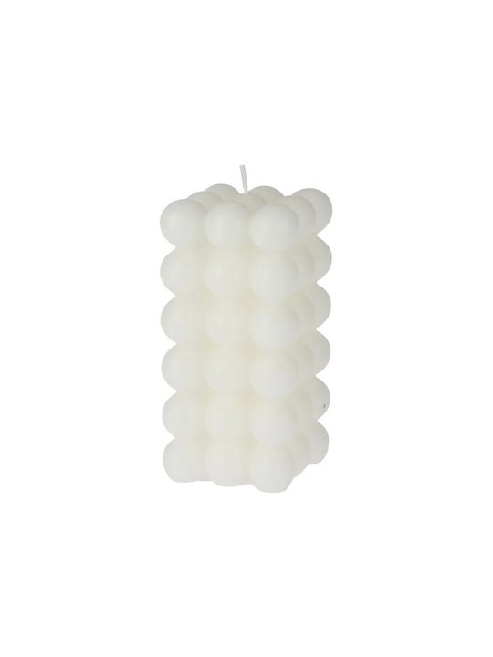 Decorative Candle White 1pcs