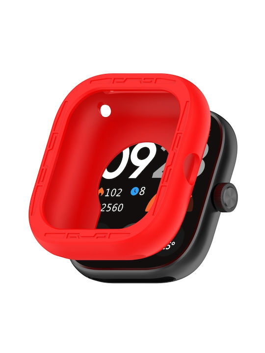 Θήκη Σιλικόνης σε Κόκκινο χρώμα για το Redmi Watch 4