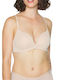Sloggi Women's Bralette Bra Beige