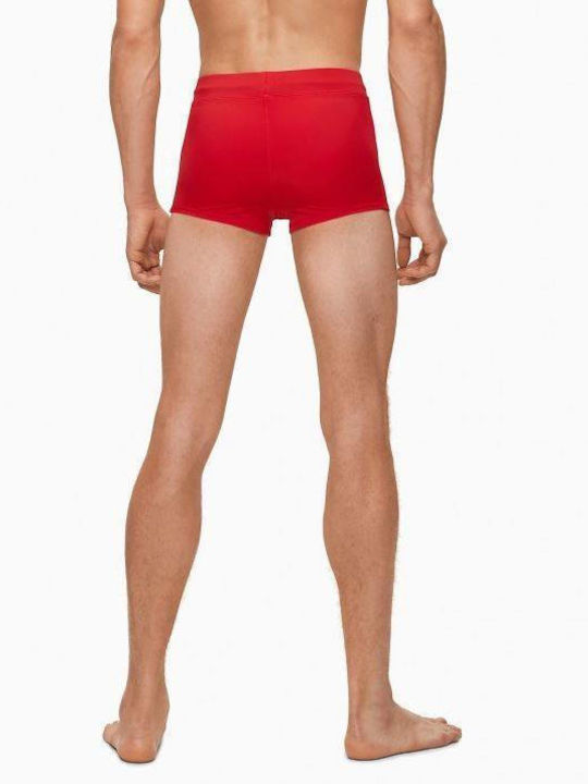 Calvin Klein Herren Badebekleidung Shorts Rot