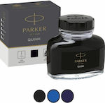 Parker Replacement Ink for Ballpoint in Black color 75ml