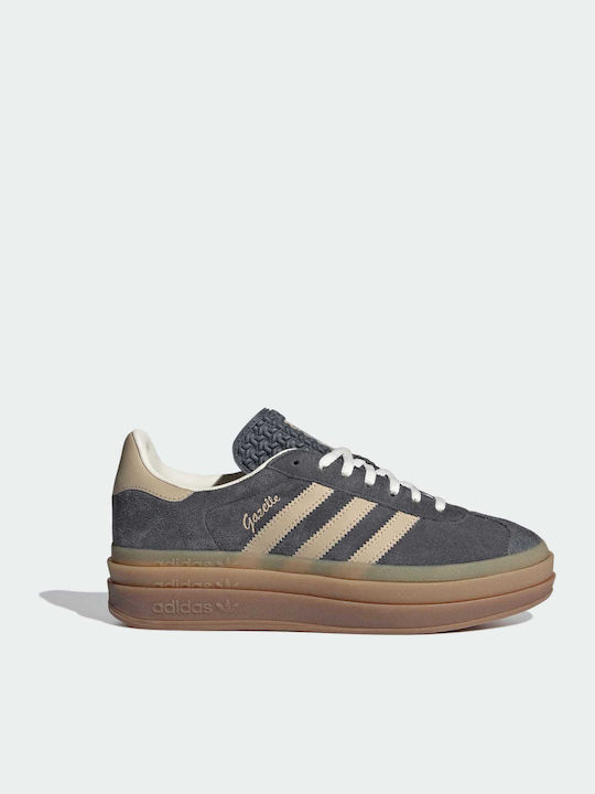 adidas gazelle silver green womens adidas Gazelle Bold - Women's main image 0