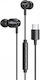 Awei TC-5 In-ear Handsfree Ακουστικά με Βύσμα USB-C Μαύρο