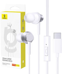 Baseus Encok In-ear Handsfree with USB-C Connector White