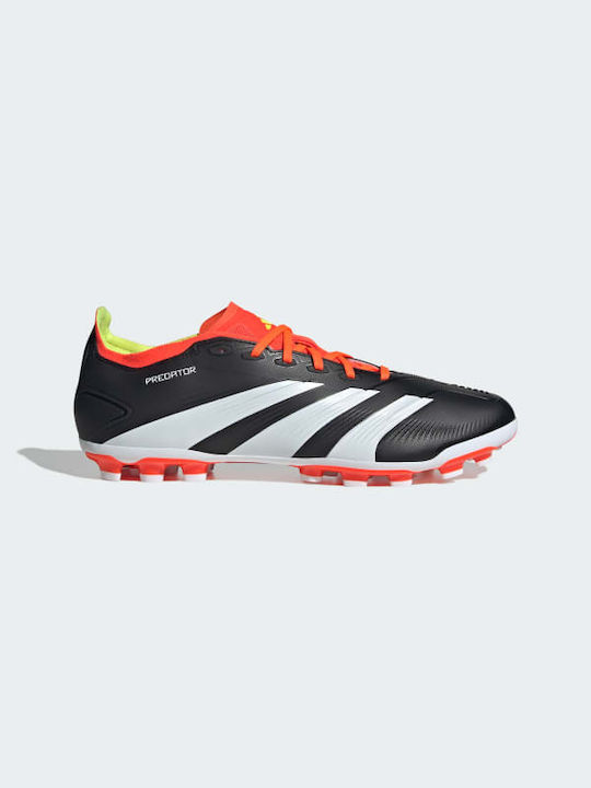Adidas AG Scăzut Pantofi de fotbal cu clești Core Black / Cloud White / Solar Red