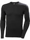 Helly Hansen Lifa Merino Ανδρική Ισοθερμική Μακρυμάνικη Μπλούζα Μαύρη