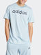 Adidas M Ανδρική Μπλούζα Κοντομάνικη Light Blue