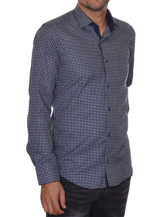 Langärmlig Hemd Blue
