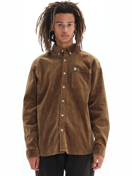 Basehit Long-sleeved Shirt Beige