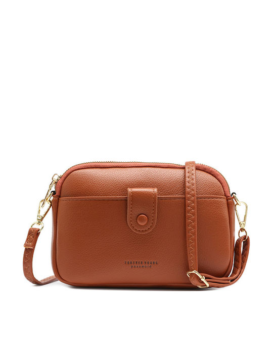 Pierre Loues Women's Bag Crossbody Brown 614-64ΚΑΦΈ
