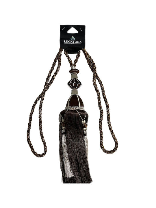 Fhq Tie-Back Rope made of Metal Brown 1pcs