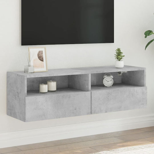 TV Stand Gray 100x30x30cm