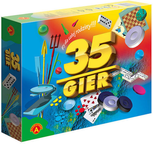Board Game 35 Toys for 1+ Players 5+ Years Old (PL) Alexander Toys